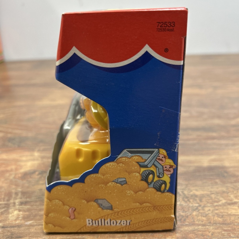 VTG 1996 Fisher Price Little People Petmobile Bulldozer Cat New RARE #72533 - Picture 8 of 10